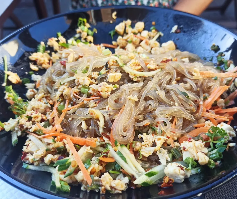 Plat Végétarien Nouille de Fécule de Pomme de Terre Un Vrai Régal